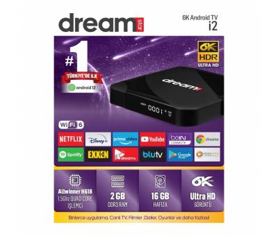 Dreamstar i2 Android 12 Tv Box