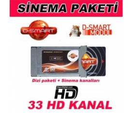 D-Smart Modül + Kart (1 YIL) Sinema HD Paket