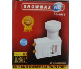 SHOWMAX 0.3dB Twin LNB