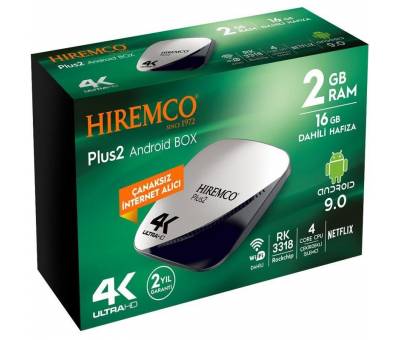 Hiremco Plus 2 Android Box