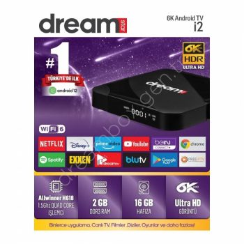 Dreamstar i2 Android 12 Tv Box